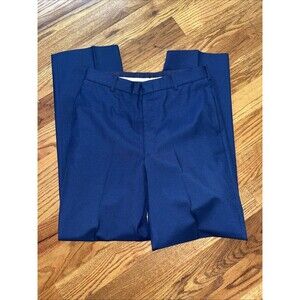 Defense Logistics Agency Size 32R Men's Navy Blue Formal Dress Pants